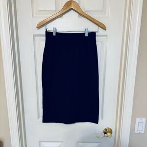 Prada Navy Pencil Skirt